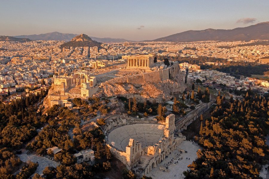 One Day in Athens - Acropolis from above