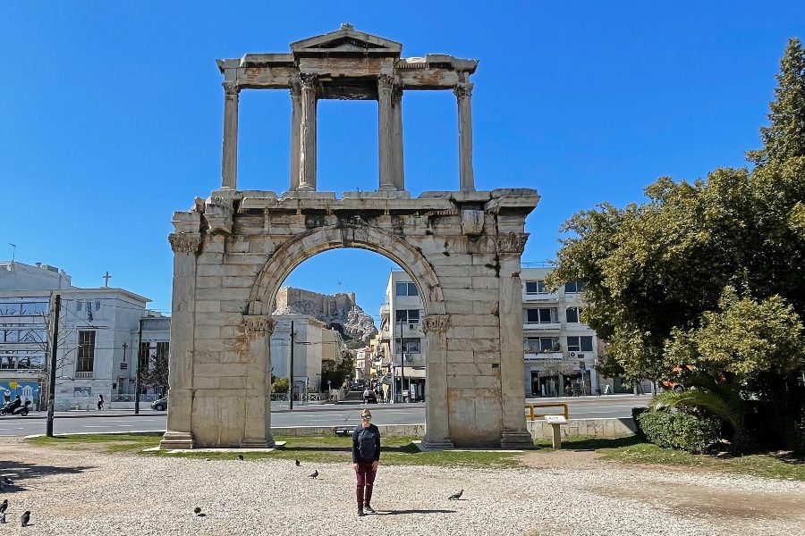 Athens in One Day Itinerary - Hadrians Arch
