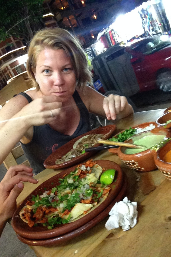 Popular Mexican Foods Mexico Food Guide Rach eating tacos al pastor