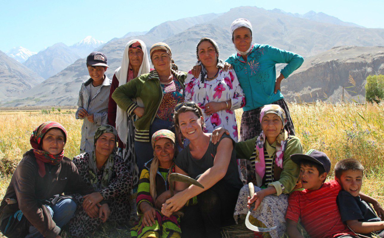 Rach with Women in Tajikistan visit every country