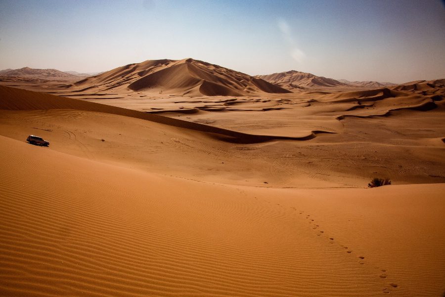 Road Trip in Oman - desert