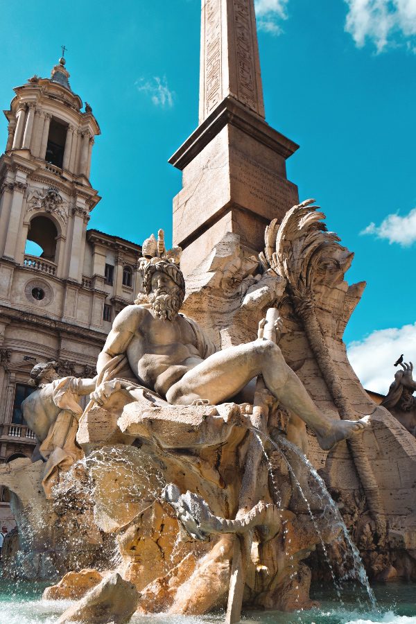 Rome in 3 Days Itinerary - Fountain of 4 Rivers