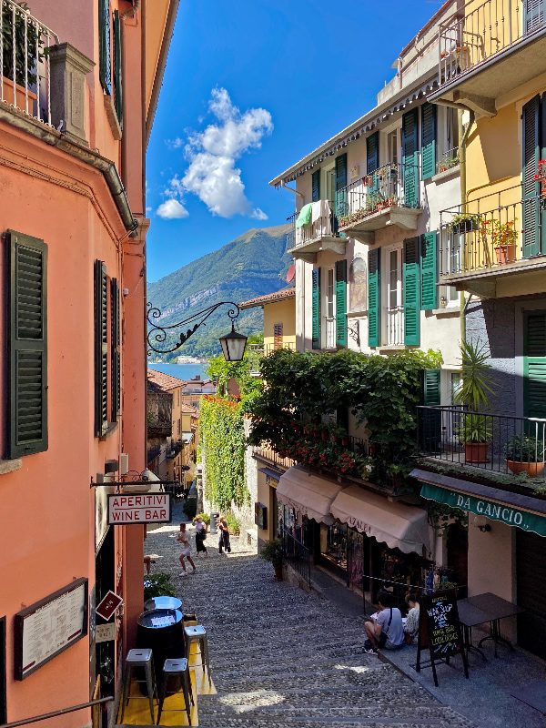 Street in Bellagio Lake Como