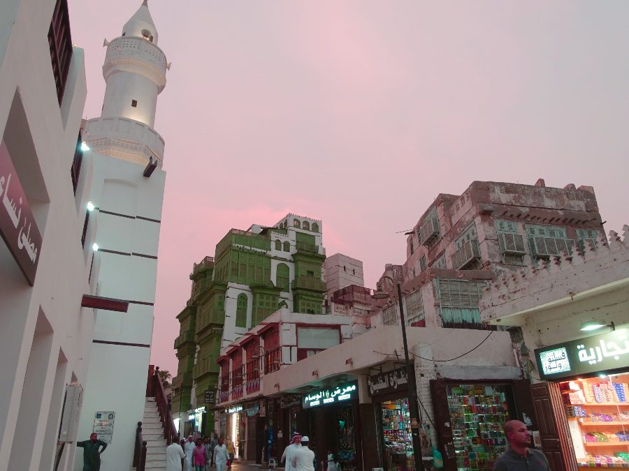 Sunset in Jeddah visit to Saudi Arabia 