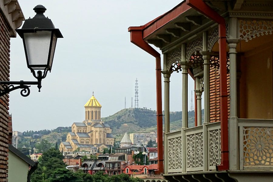 where to stay in tbilisi georgia gold Spire
