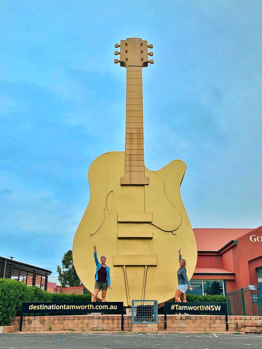 The Big Golden Guitar Big Things Australia