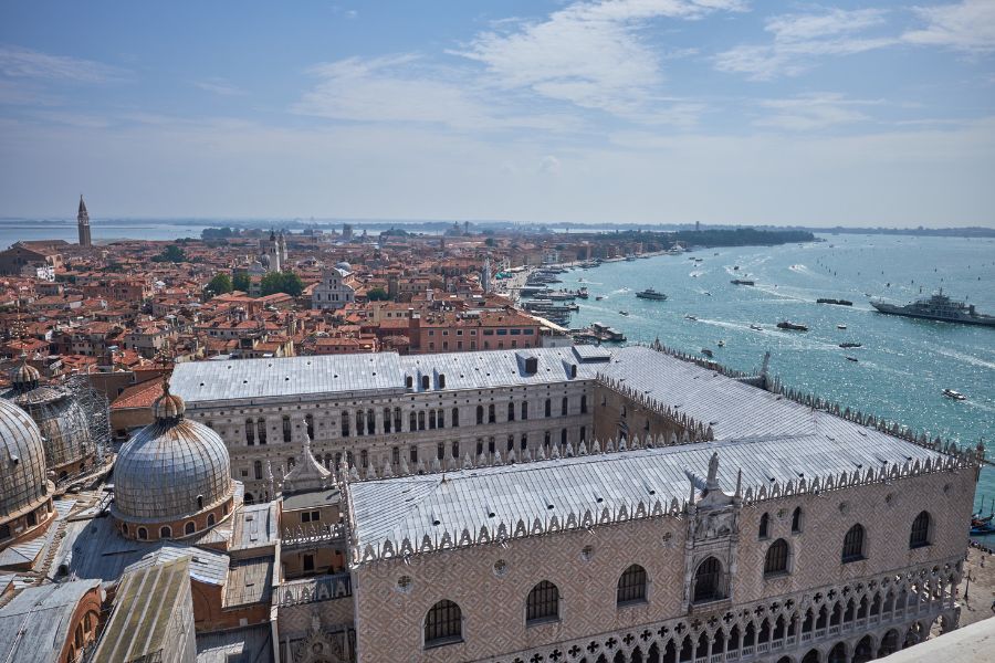 The Perfect One Day in Venice Itinerary from above