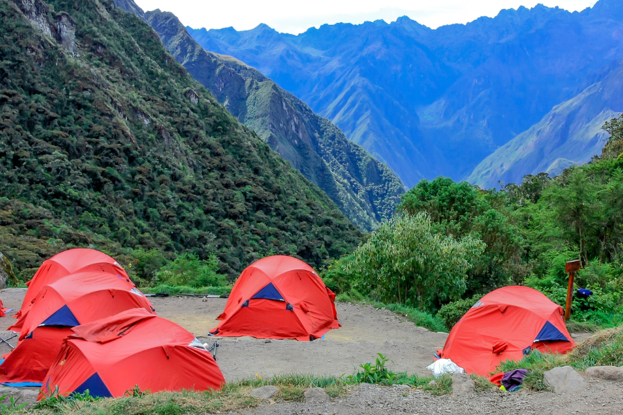 The best places to visit in South America Machu Picchu Inca Trail tent