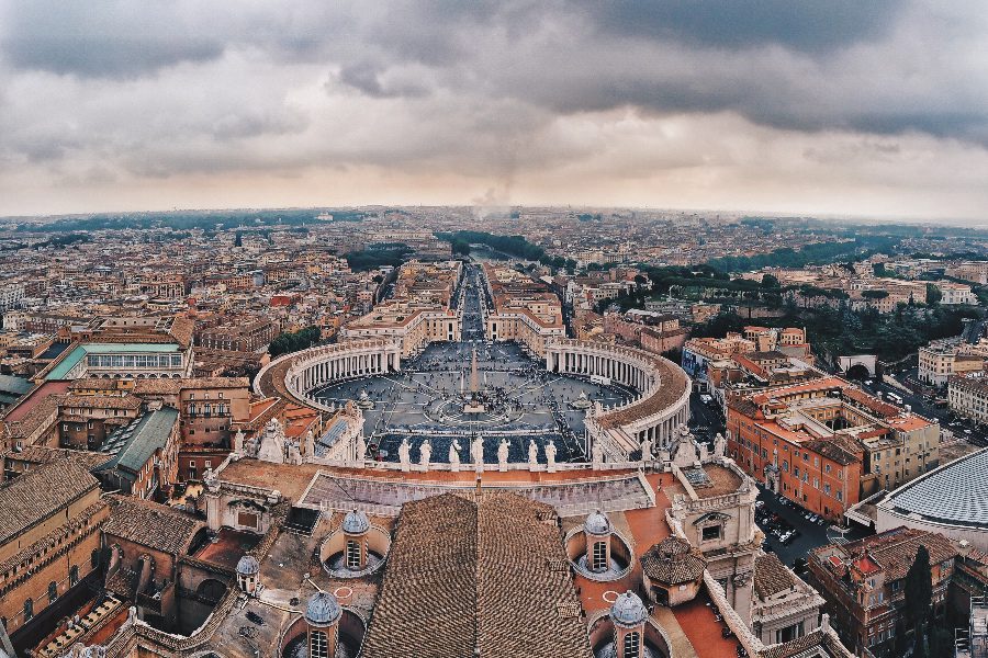 Top Rated Vatican Tours - view from the cupola