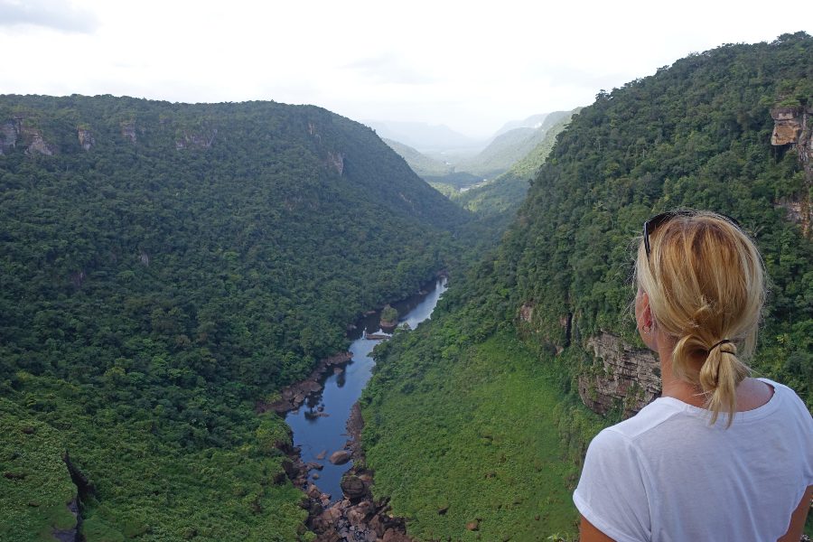 View of the Falls - How to visit Kaieteur Falls