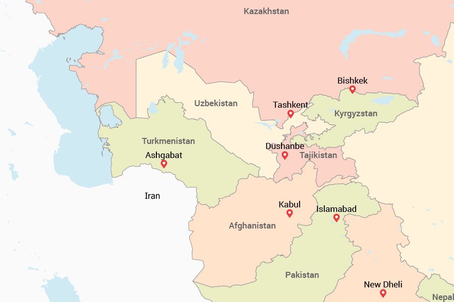 Visiting Turkmenistan - where is Turkmenistan
