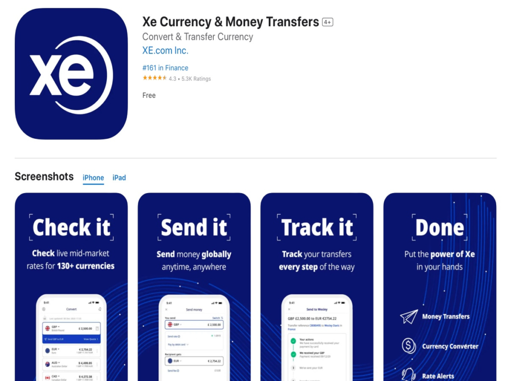 Xe-Currency-Converter-Best-Travel-Apps