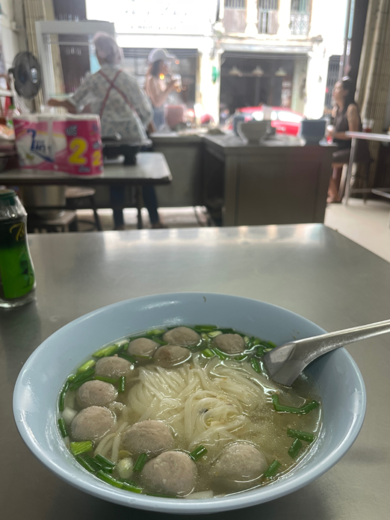 beef noodle soup dish Phuket