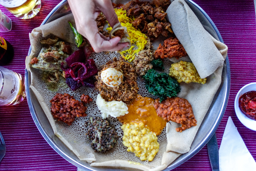 best countries for food Ethiopia