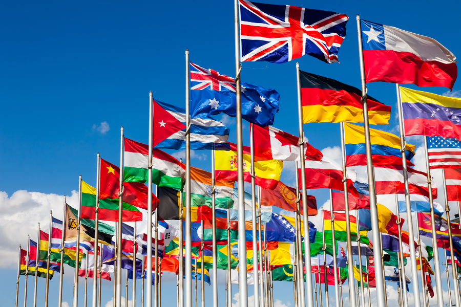 best esim for international travel world flags