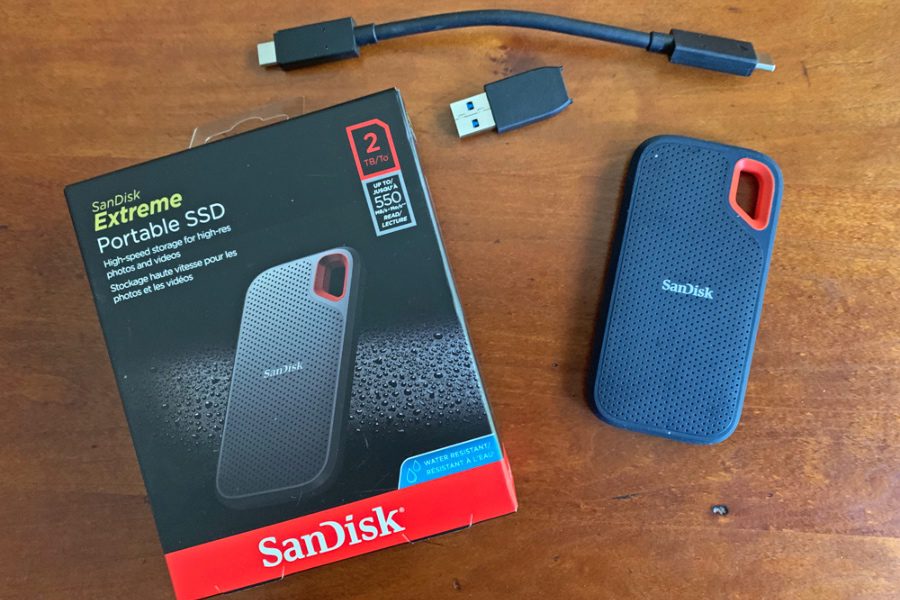 best travel gifts for women sandisk portable hard drive