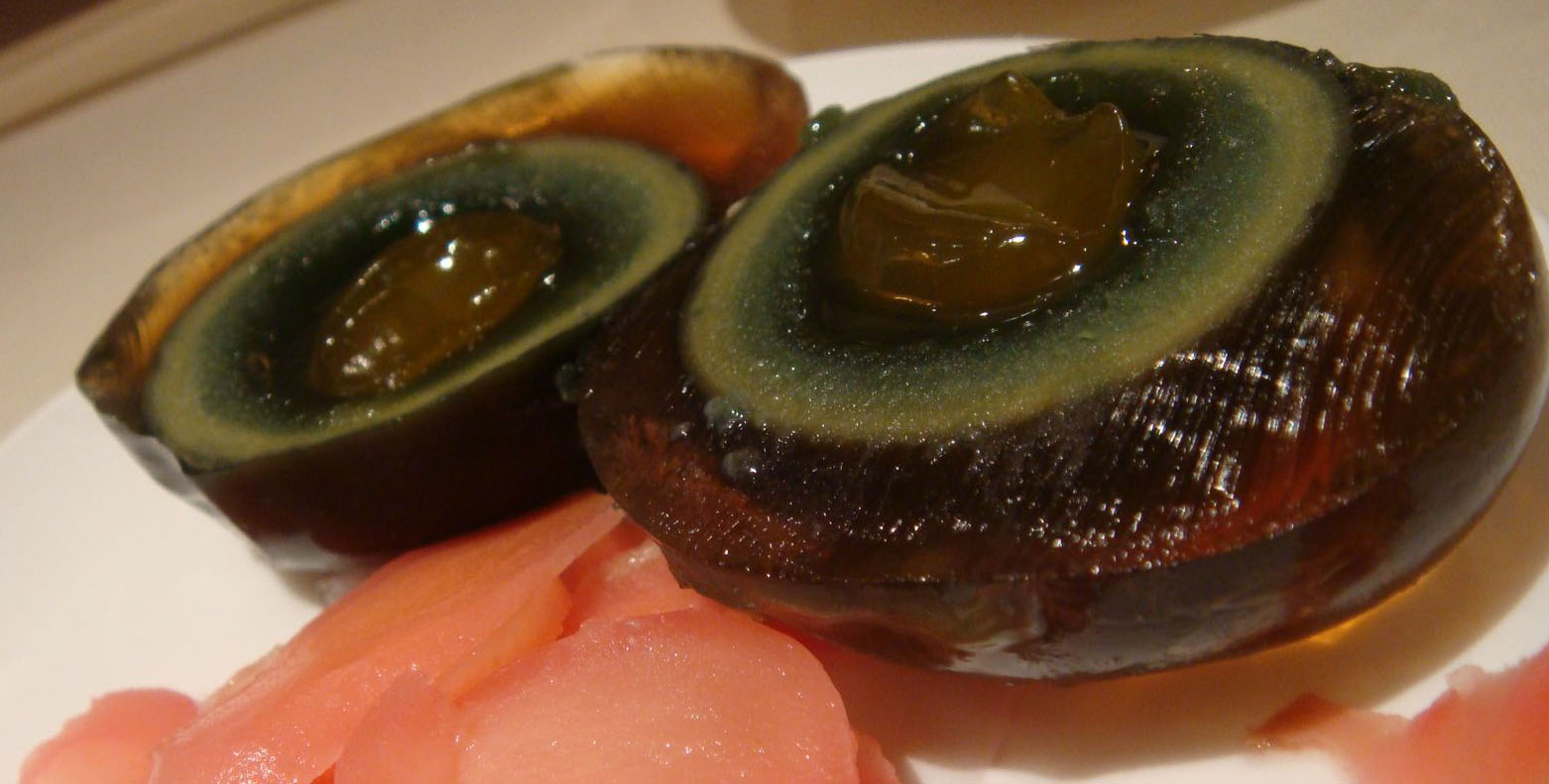 10 Bizarre Foods to Eat in China - thousand year old egg