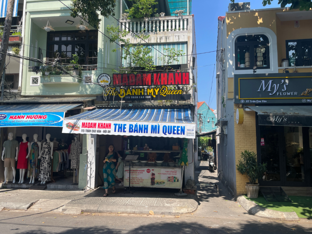 exterior restaurant Madam Khanh Hoi An