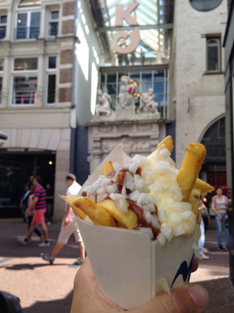 amsterdam best food tour frites mayonnaise