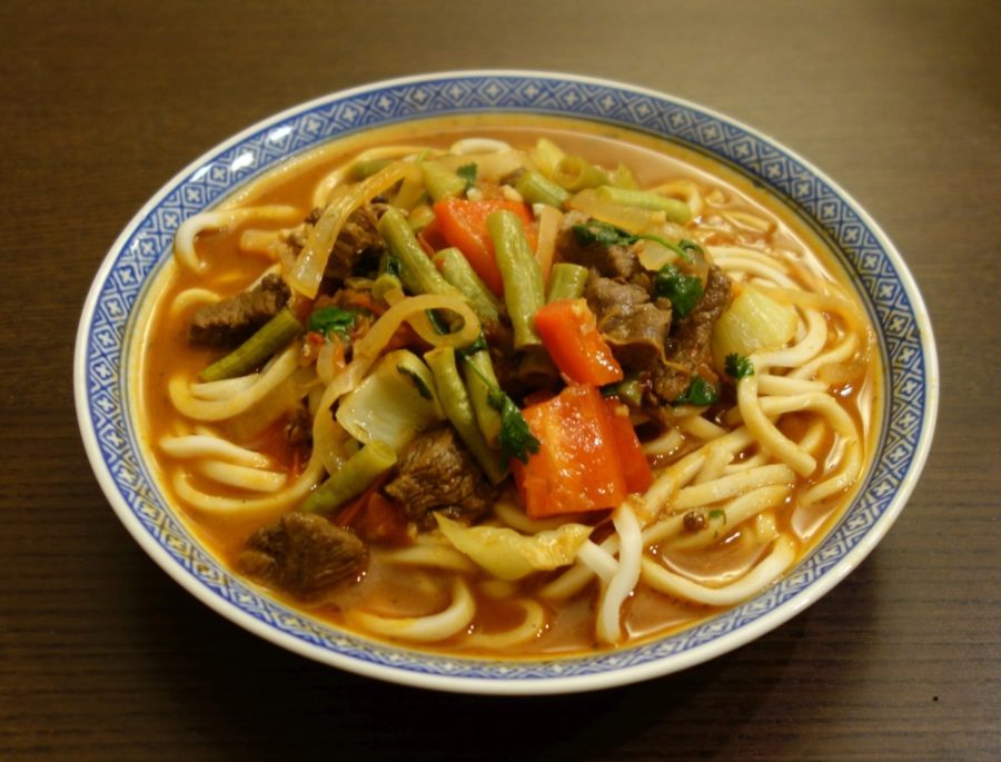 what is central asian food lagman soup