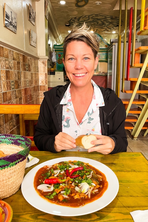 medina in tunis shakshuka