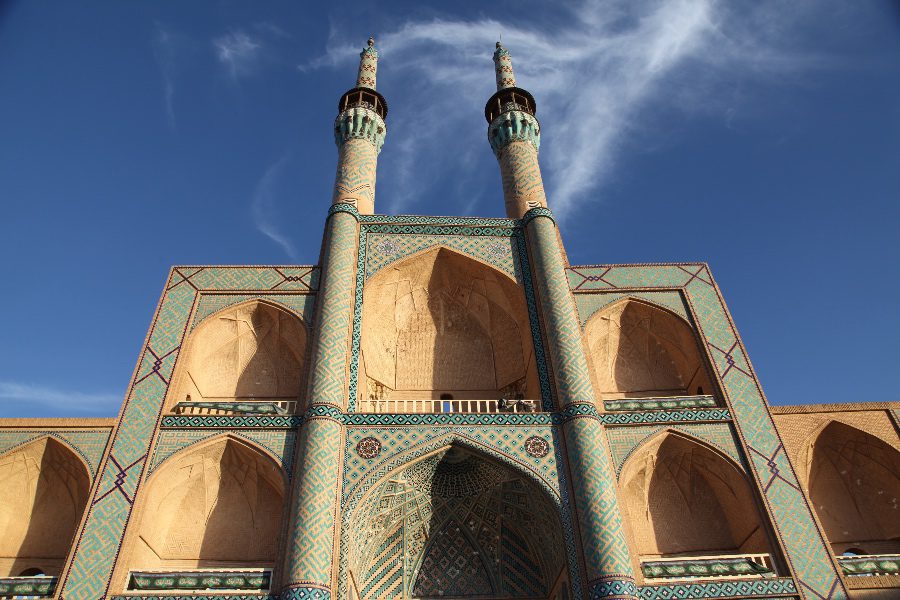 photos of iran mosque in Yazd