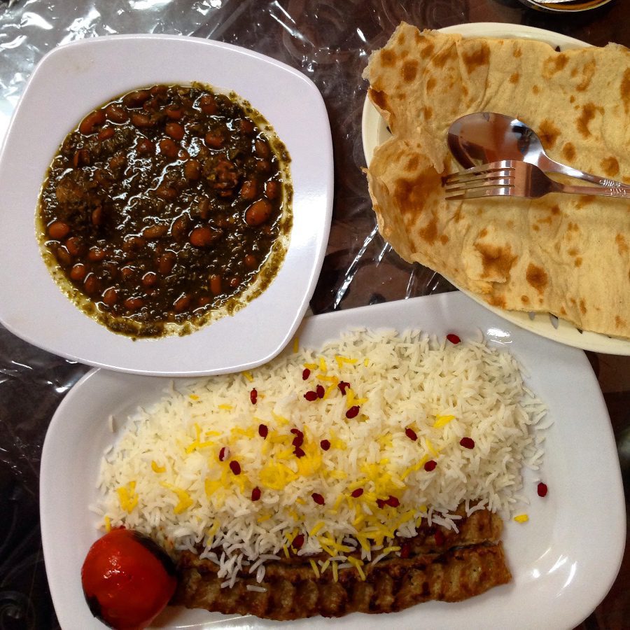 photos of iran kebab and rice