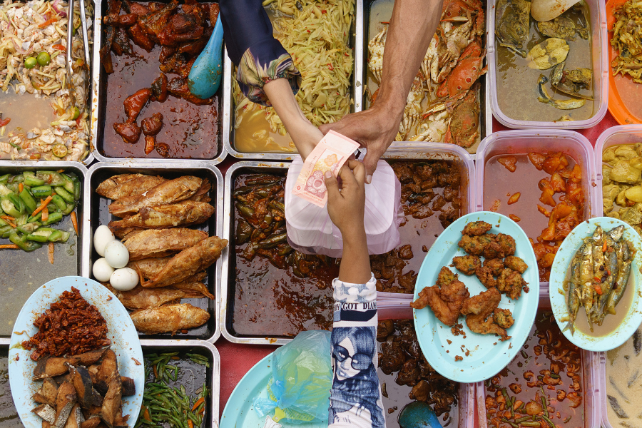popular foods from China street food vendors