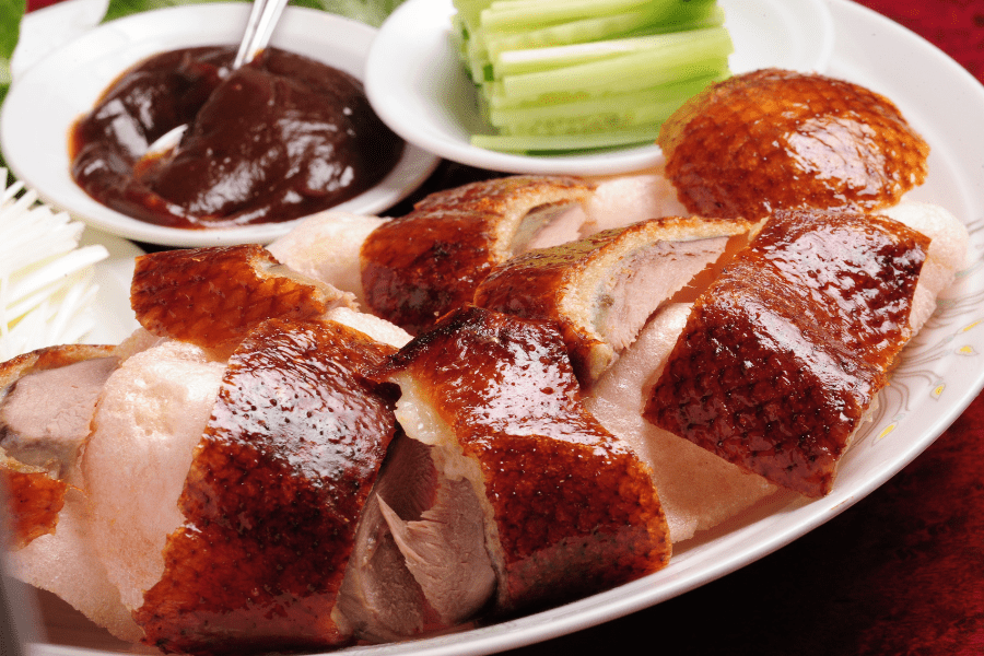 popular foods from China Peking Duck traditional food in china