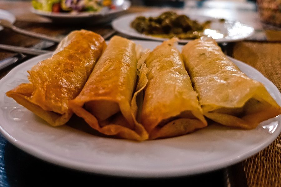 street food tunisia brik