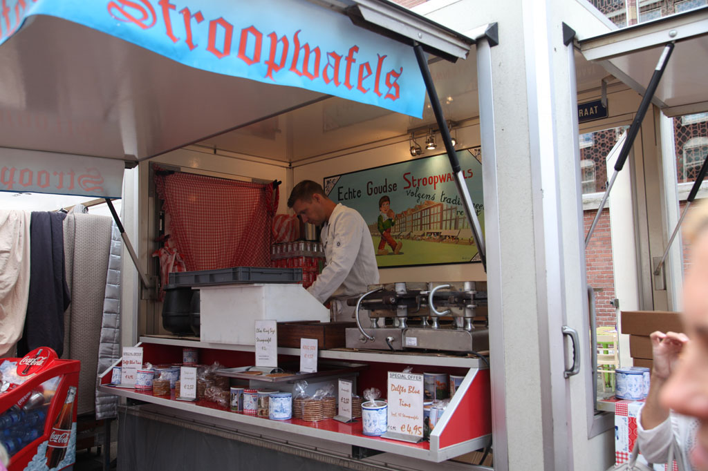 amsterdam best food tour stroopwafel stand