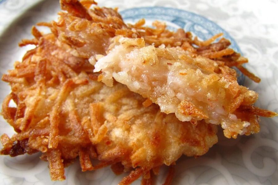 taro rosti food in palau