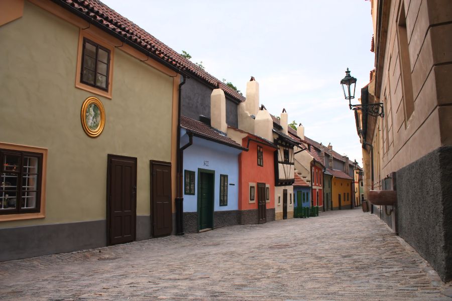 Golden Lane in the Castle of Prague