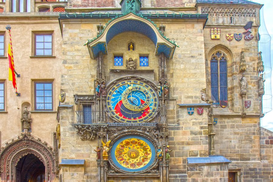 Astronomical Clock and Old Town Prague