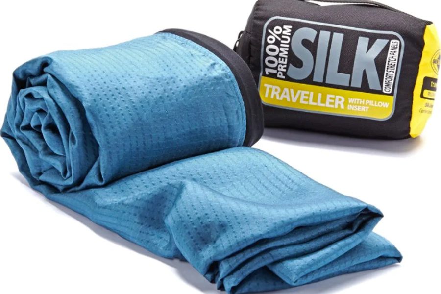 travel gifts for her silk sleep sheet