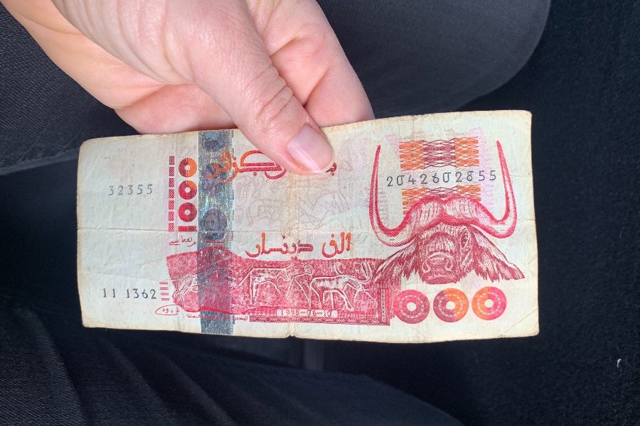 travel in algeria algerian dinar currency