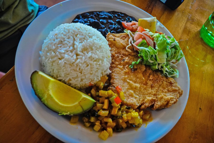 what to eat in central america casado costa rica