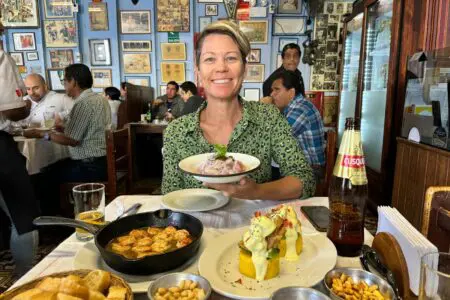Lunch at Canta Rana Lima