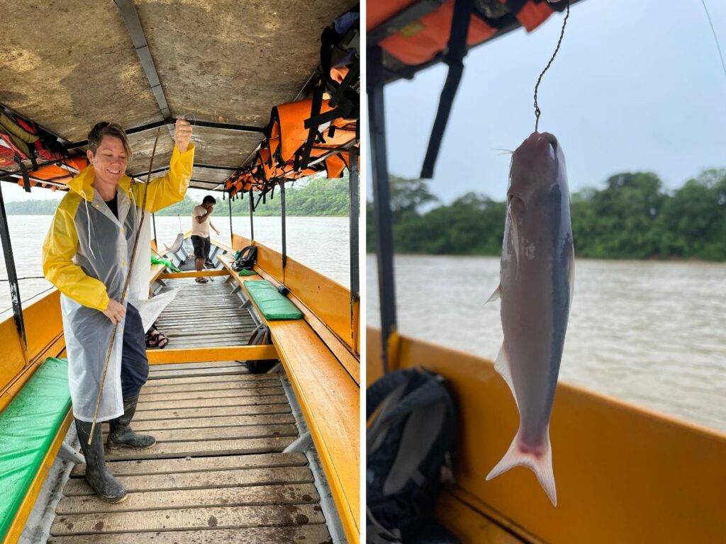 fishing Amazon Jungle Peru