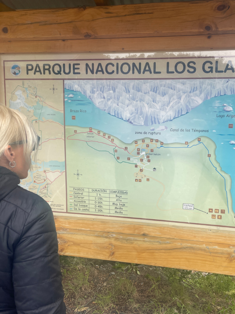 Perito Moreno National Park Map