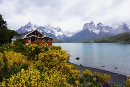 Beautiful scenery Torres del Paine