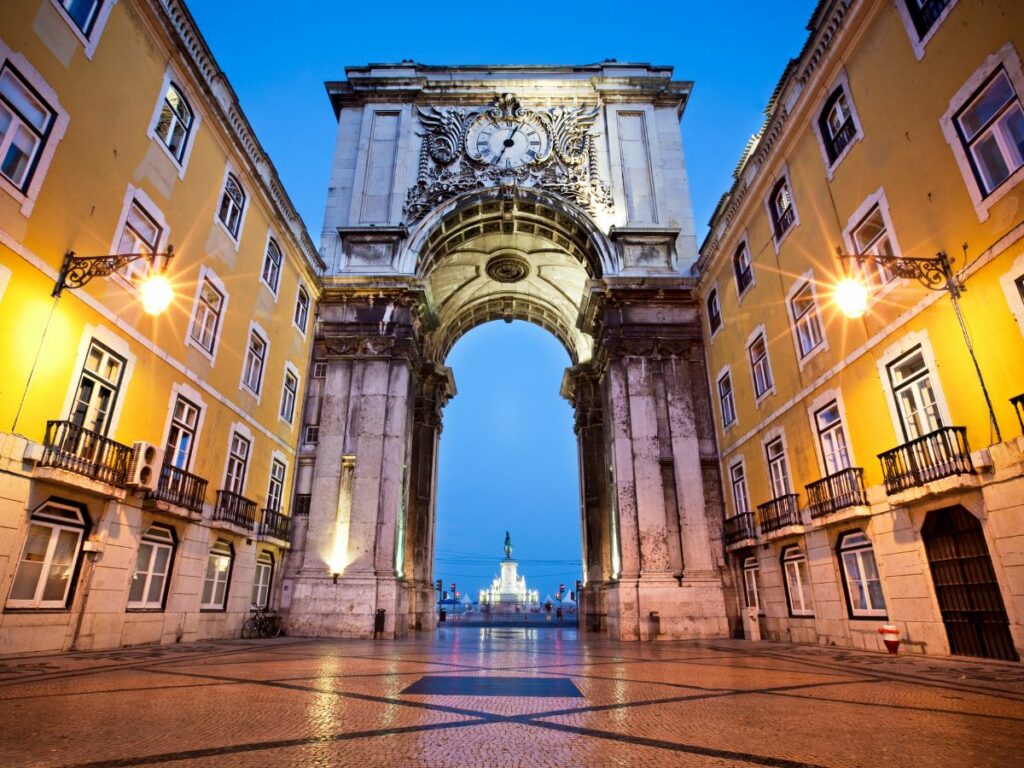 Lisbon arch 