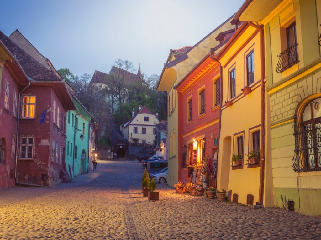 Sighisoara top 10 places to see in Romania streets