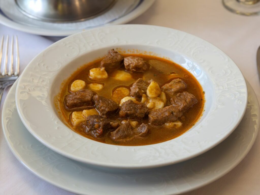 Čobanac beef stew Croatia