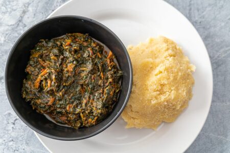 Efo Riro foods from Nigeria