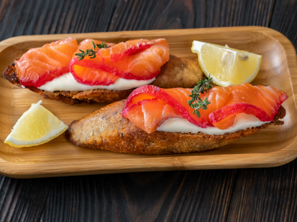 Graavilohi cured salmon foods in Finland
