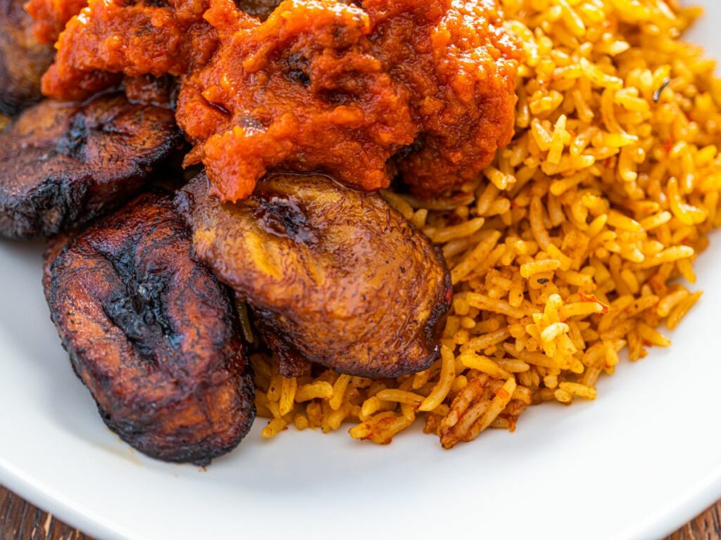 Dodo or fried plantains - Nigerian cuisine