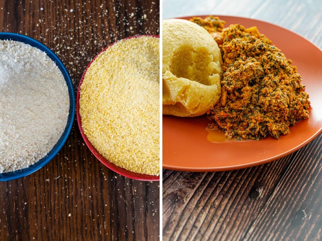 Garri - Traditional Nigerian cuisine