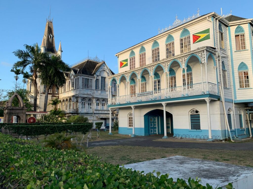 Georgetown Guyana architecture and buildings