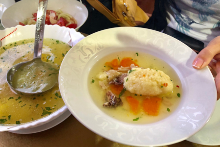 traditional soup foods from Romania